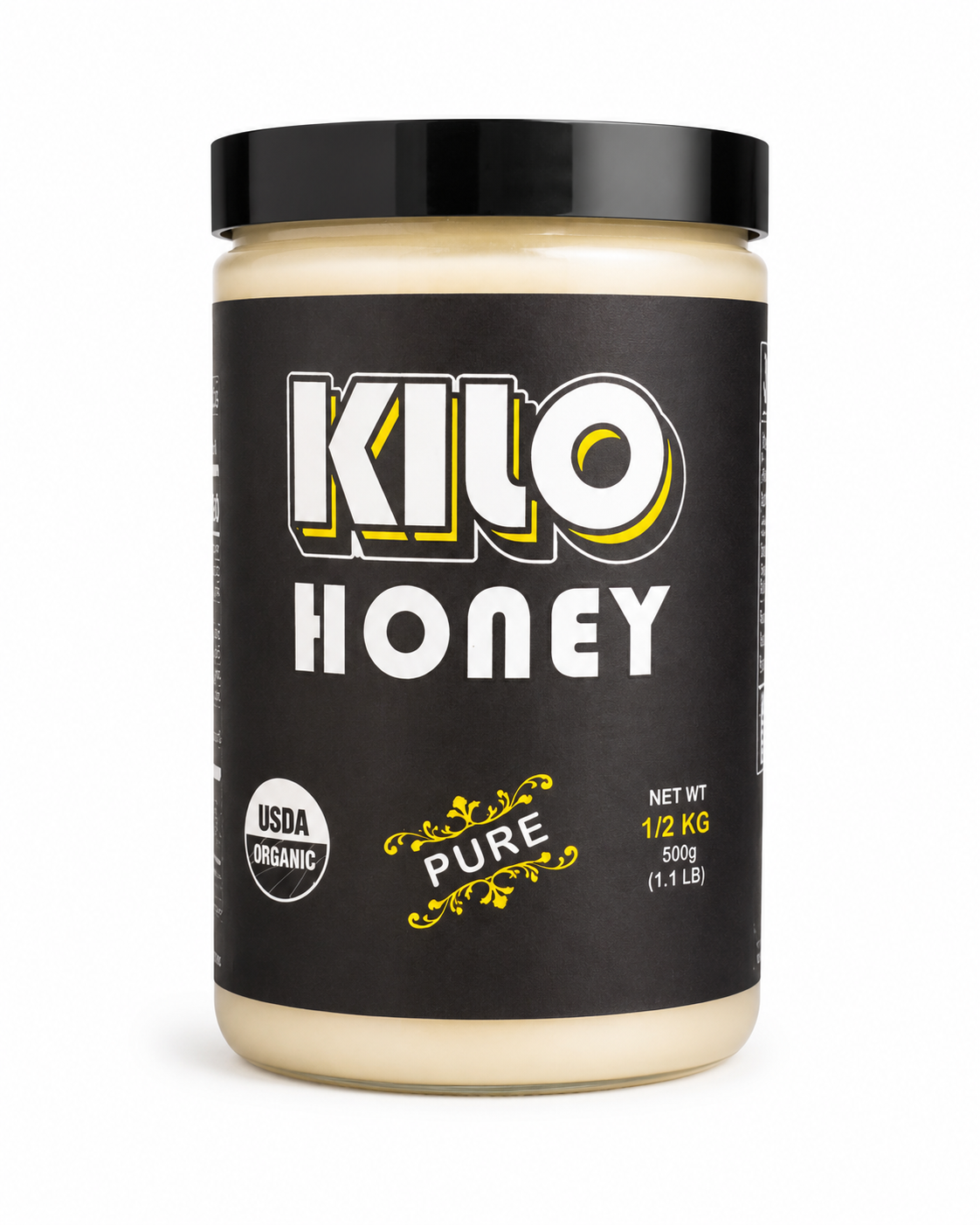 100% Organic Raw White Honey