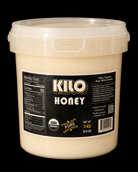 Bulk KILO 100% Organic Iced Honey